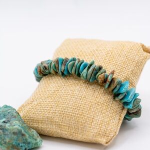 Genuine Turquoise Stone Bracelet